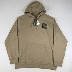 NWT Merrell Joy Hoody Mens Large Khaki Beige Sweatshirt Hoodie Long Sleeve